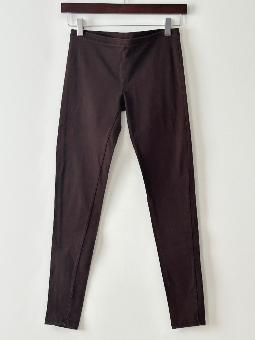 Hue Brown Cotton Leggings